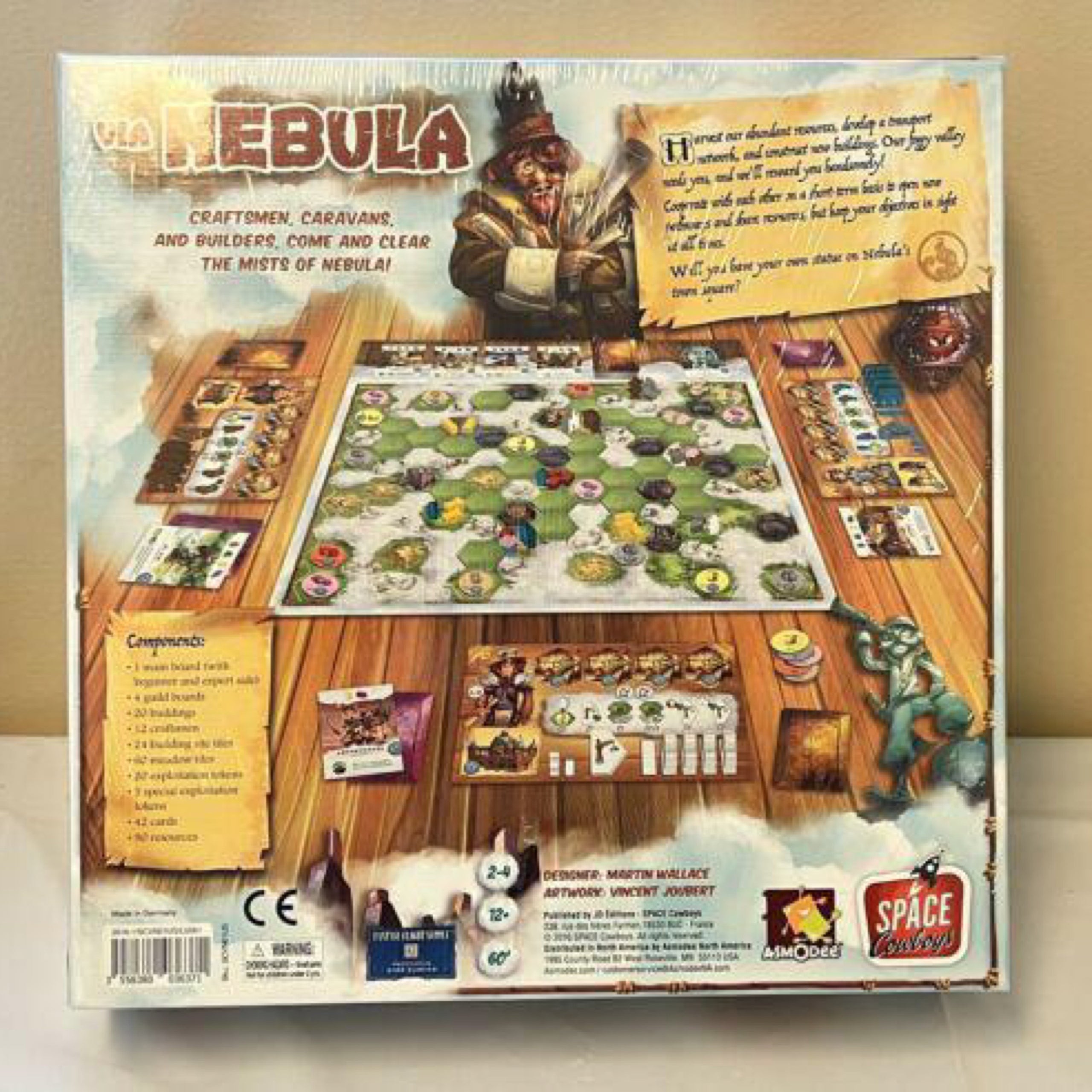 Via Nebula Board Game by Martin Wallace/Asmodee Games