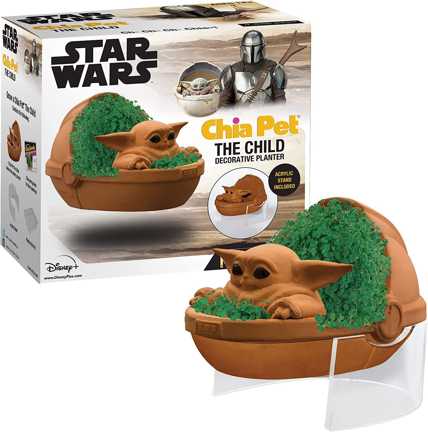 2020 Chia Pet - Disney styles - Star Wars The Mandalorian - The Child 