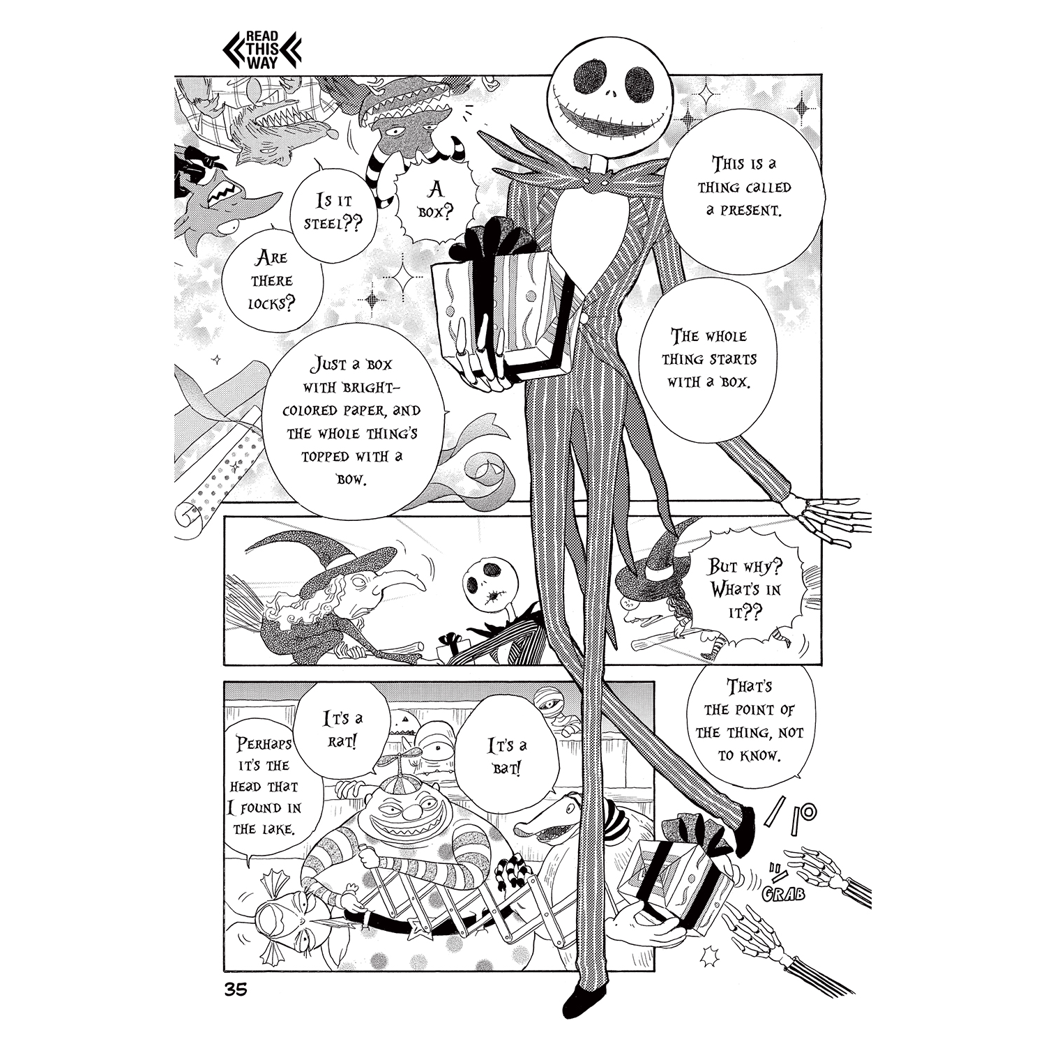 Disney Manga: Tim Burton's the Nightmare Before Christmas [Book]